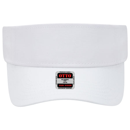 OTTO CAP Sun Visor OTTO 60-662 Otto Cap 016 - White OSFM - Adult