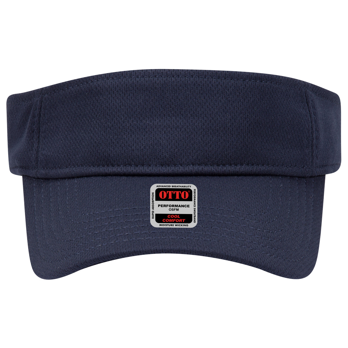 OTTO CAP Sun Visor OTTO 60-973 Otto Cap 004 - Navy OSFM - Adult