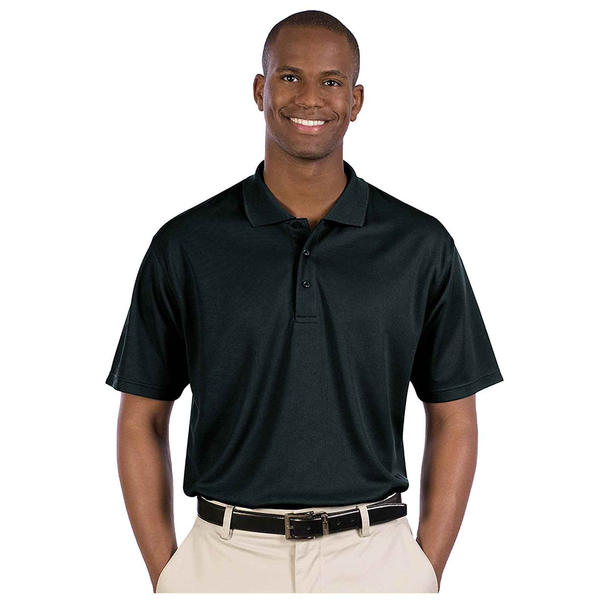 OTTO Men's Performance Sport Shirt OTTO 601-104 Otto Cap 003 - Black 5XL