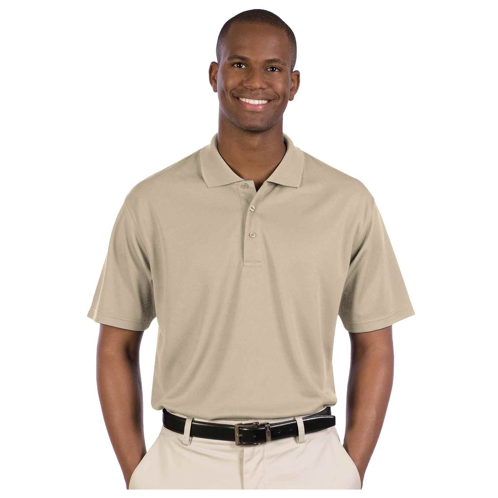 OTTO Men's Performance Sport Shirt OTTO 601-104 Otto Cap 077 - Sand S