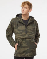 Independent Trading Co. Men's Nylon Anorak - Independent Trading Co. EXP94NAW