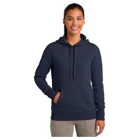 Ladies Pullover Hooded Sweatshirt DRI-EQUIP Small True Navy
