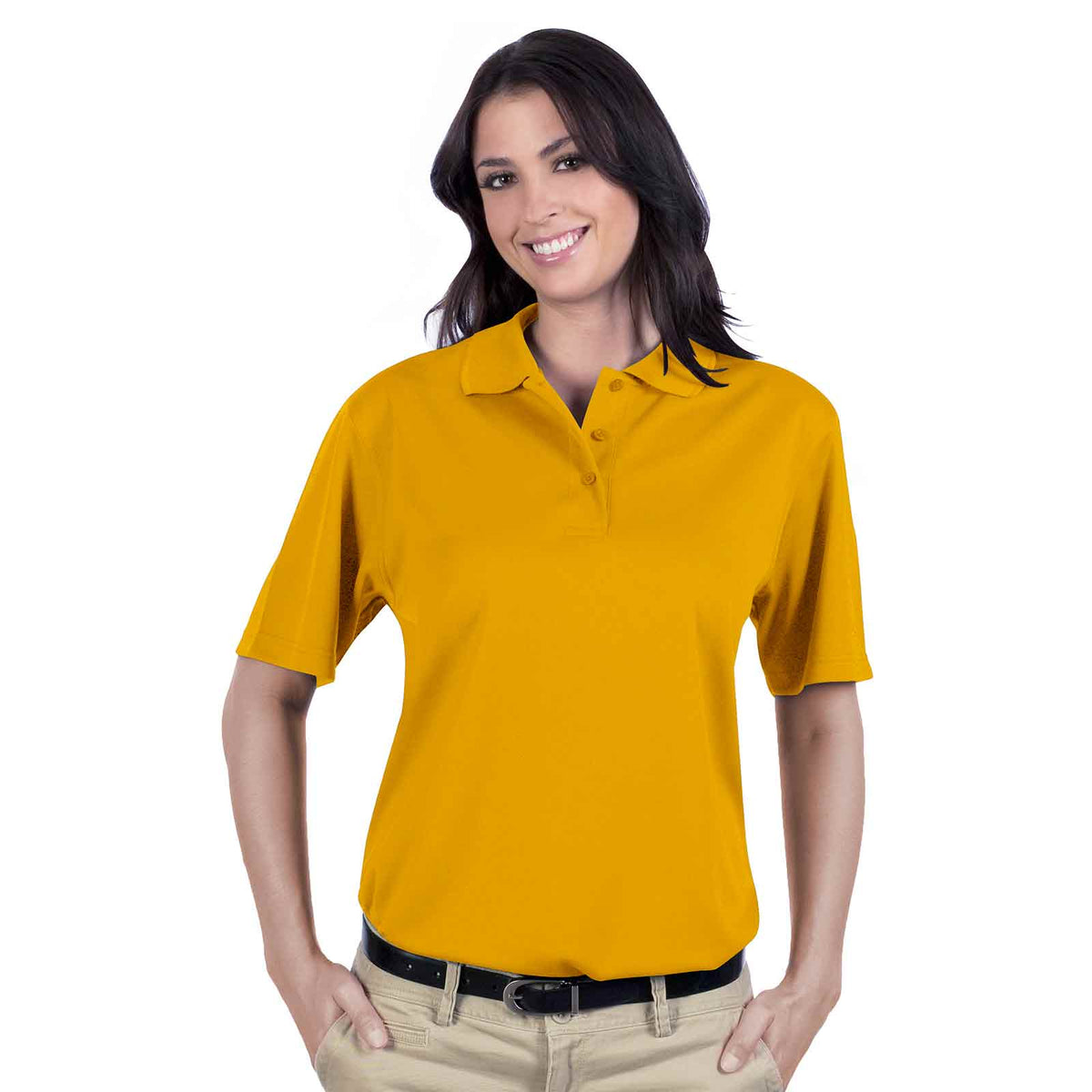 OTTO Ladies' Performance Sport Shirt OTTO 602-104-006 - Gold Otto Cap 006 - Gold S