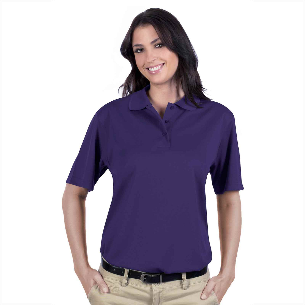 OTTO Ladies' Performance Sport Shirt OTTO 602-104-011 - Purple Otto Cap 011 - Purple XL