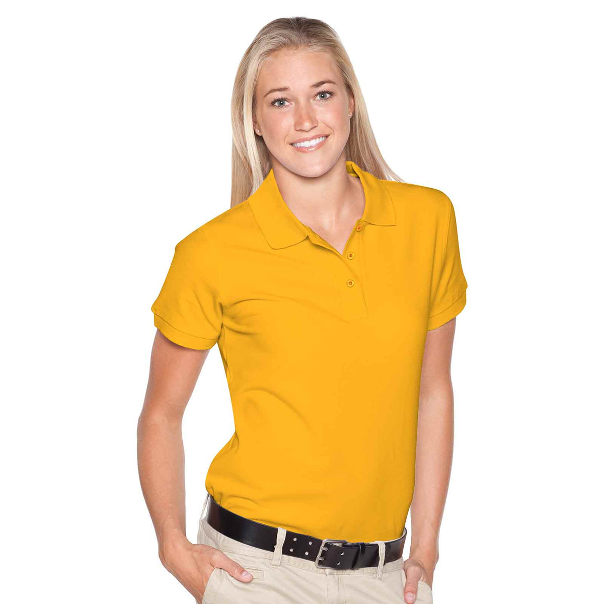 OTTO Ladies' Premium Sport Shirt OTTO 602-105-006 - Gold Otto Cap 006 - Gold 3XL