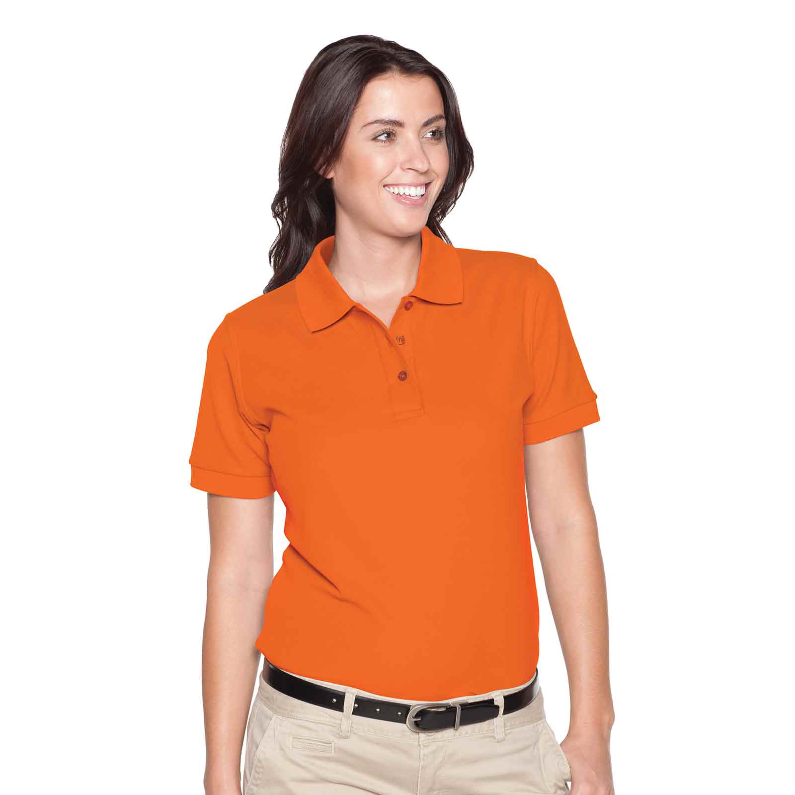 OTTO Ladies' Premium Sport Shirt OTTO 602-105-065 - B. Orange Otto Cap 065 - B. Orange 3XL