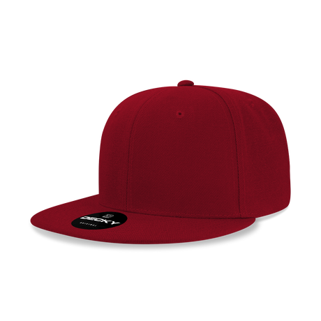 Decky 6 Panel High Profile Structured Acrylic/Polyester Snapback | Decky 6020