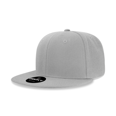 Decky 6 Panel High Profile Structured Acrylic/Polyester Snapback | Decky 6020