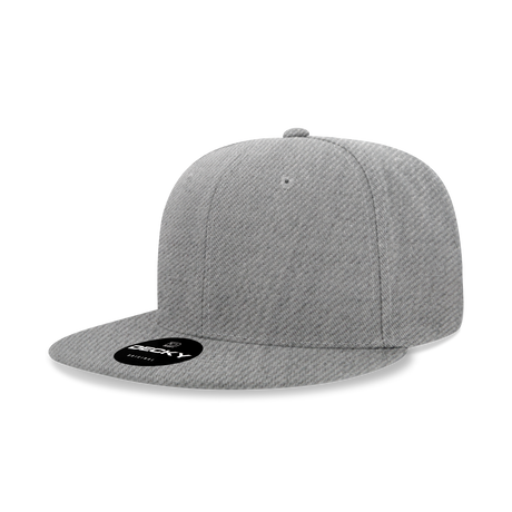 Decky 6 Panel High Profile Structured Acrylic/Polyester Snapback | Decky 6020