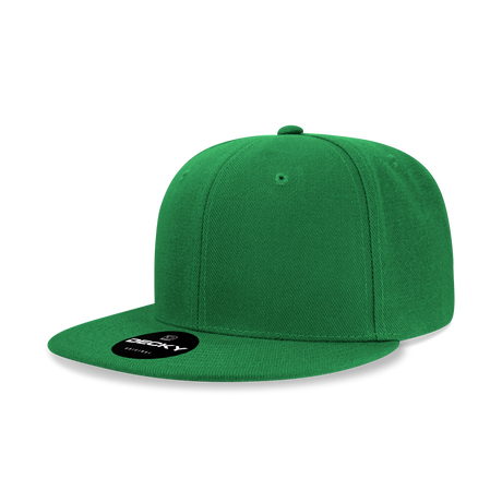 Decky 6 Panel High Profile Structured Acrylic/Polyester Snapback | Decky 6020