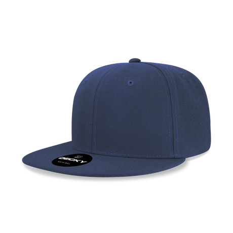 Decky 6 Panel High Profile Structured Acrylic/Polyester Snapback | Decky 6020