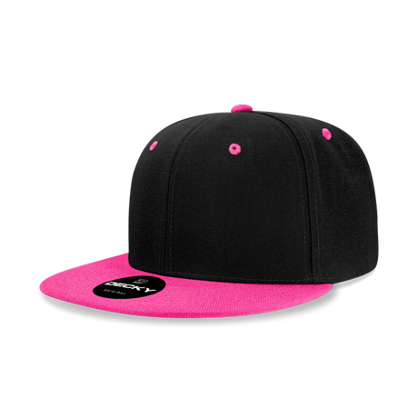 Decky 6 Panel High Profile Structured Acrylic/Polyester Snapback | Decky 6020