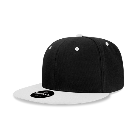 Decky 6 Panel High Profile Structured Acrylic/Polyester Snapback | Decky 6020