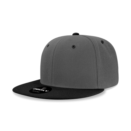 Decky 6 Panel High Profile Structured Acrylic/Polyester Snapback | Decky 6020
