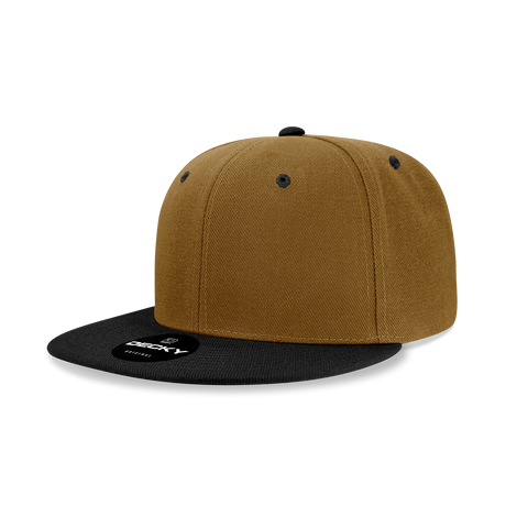 Decky 6 Panel High Profile Structured Acrylic/Polyester Snapback | Decky 6020
