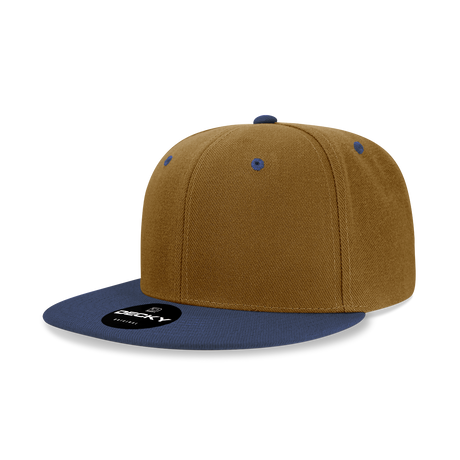 Decky 6 Panel High Profile Structured Acrylic/Polyester Snapback | Decky 6020