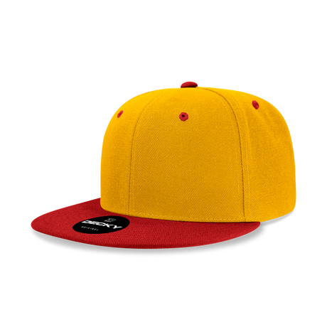 Decky 6 Panel High Profile Structured Acrylic/Polyester Snapback | Decky 6020