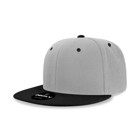 Decky 6 Panel High Profile Structured Acrylic/Polyester Snapback | Decky 6020