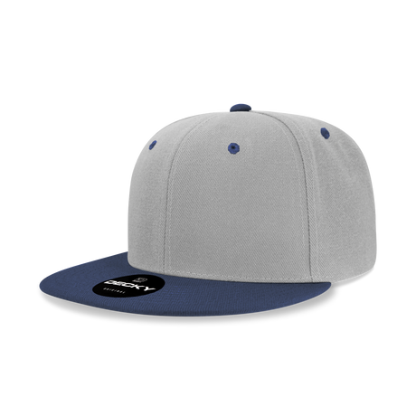 Decky 6 Panel High Profile Structured Acrylic/Polyester Snapback | Decky 6020