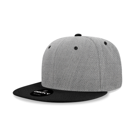 Decky 6 Panel High Profile Structured Acrylic/Polyester Snapback | Decky 6020