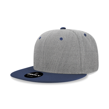Decky 6 Panel High Profile Structured Acrylic/Polyester Snapback | Decky 6020