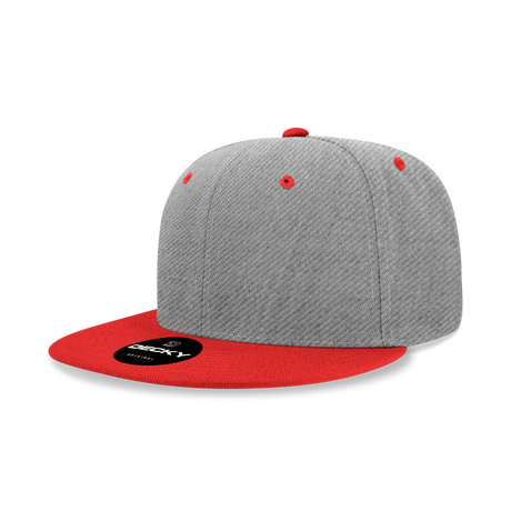 Decky 6 Panel High Profile Structured Acrylic/Polyester Snapback | Decky 6020