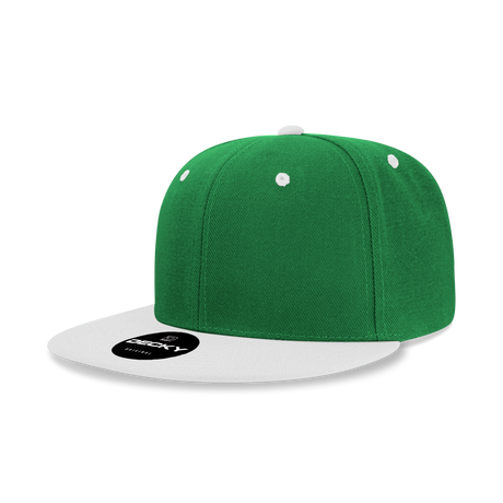 Decky 6 Panel High Profile Structured Acrylic/Polyester Snapback | Decky 6020