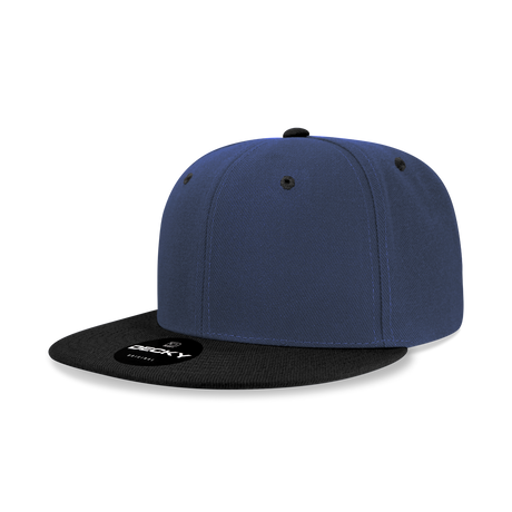 Decky 6 Panel High Profile Structured Acrylic/Polyester Snapback | Decky 6020