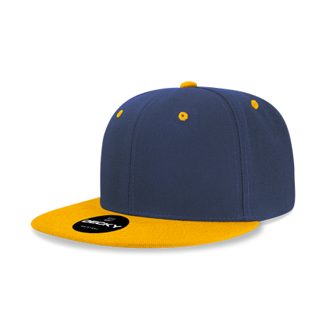 Decky 6 Panel High Profile Structured Acrylic/Polyester Snapback | Decky 6020