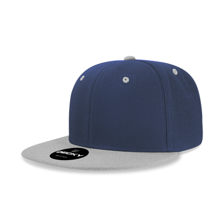 Decky 6 Panel High Profile Structured Acrylic/Polyester Snapback | Decky 6020