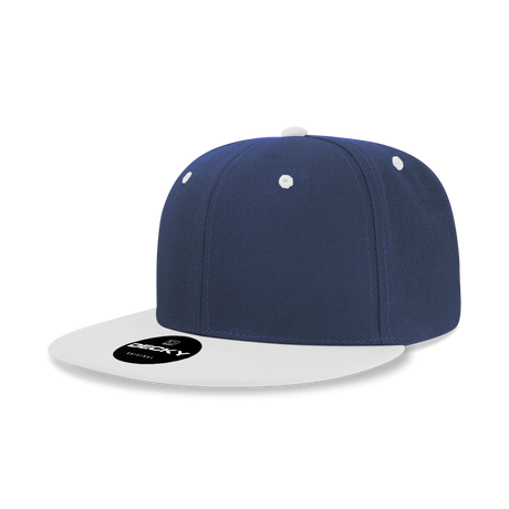 Decky 6 Panel High Profile Structured Acrylic/Polyester Snapback | Decky 6020