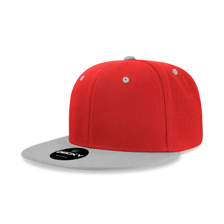 Decky 6 Panel High Profile Structured Acrylic/Polyester Snapback | Decky 6020
