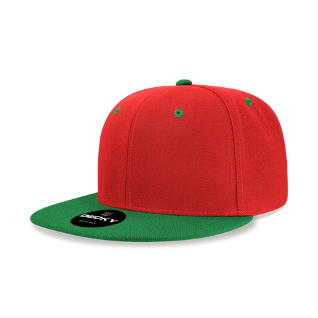 Decky 6 Panel High Profile Structured Acrylic/Polyester Snapback | Decky 6020