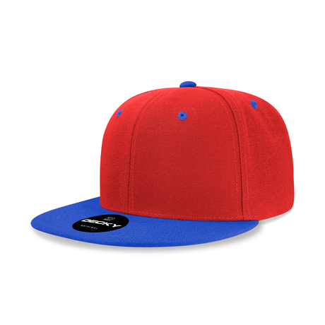 Decky 6 Panel High Profile Structured Acrylic/Polyester Snapback | Decky 6020