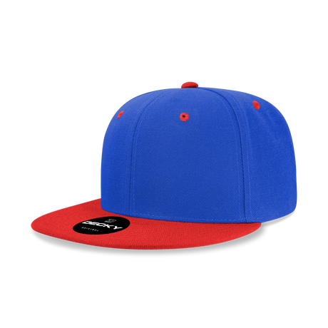 Decky 6 Panel High Profile Structured Acrylic/Polyester Snapback | Decky 6020