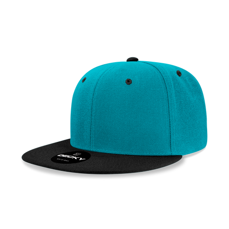 Decky 6 Panel High Profile Structured Acrylic/Polyester Snapback | Decky 6020