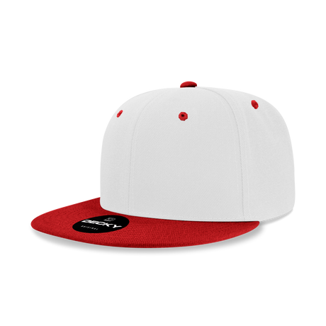 Decky 6 Panel High Profile Structured Acrylic/Polyester Snapback | Decky 6020