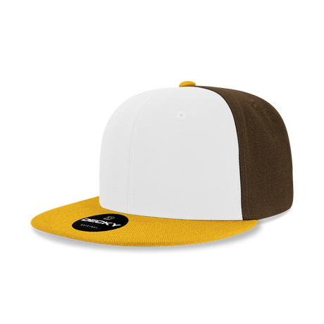 Decky 6 Panel High Profile Structured Acrylic/Polyester Snapback | Decky 6020