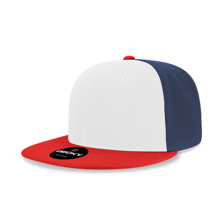 Decky 6 Panel High Profile Structured Acrylic/Polyester Snapback | Decky 6020