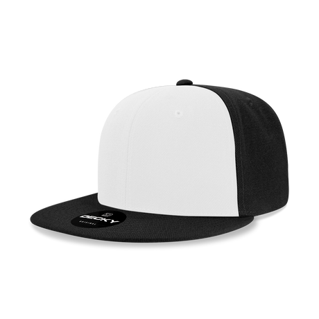 Decky 6 Panel High Profile Structured Acrylic/Polyester Snapback | Decky 6020