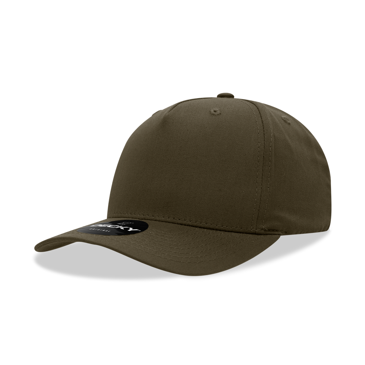 Decky 5 Panel Mid Profile Structured Cotton Blend Cap | Decky 6024
