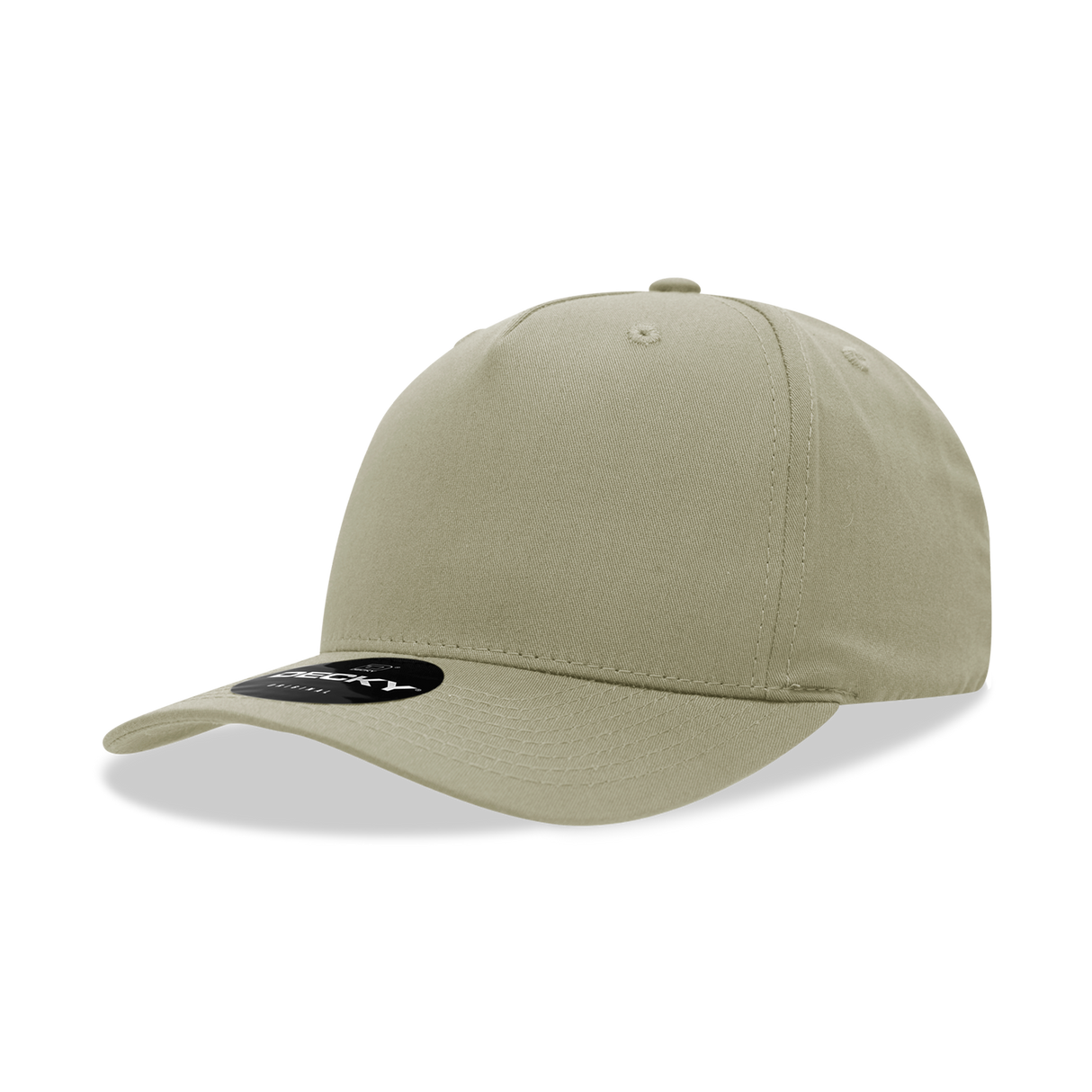 Decky 5 Panel Mid Profile Structured Cotton Blend Cap | Decky 6024