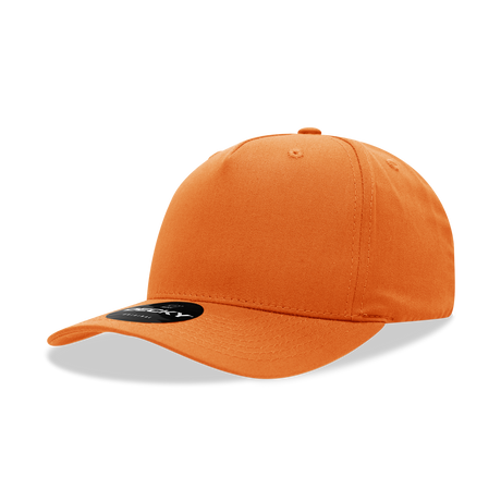 Decky 5 Panel Mid Profile Structured Cotton Blend Cap | Decky 6024
