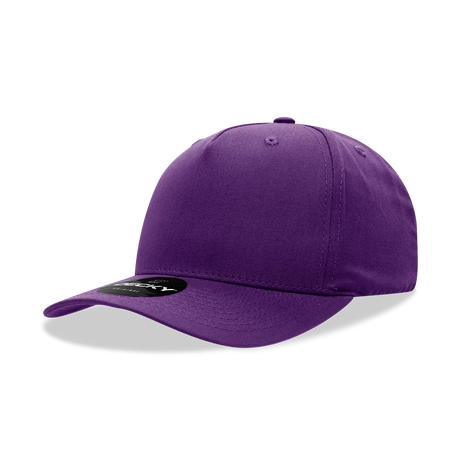 Decky 5 Panel Mid Profile Structured Cotton Blend Cap | Decky 6024