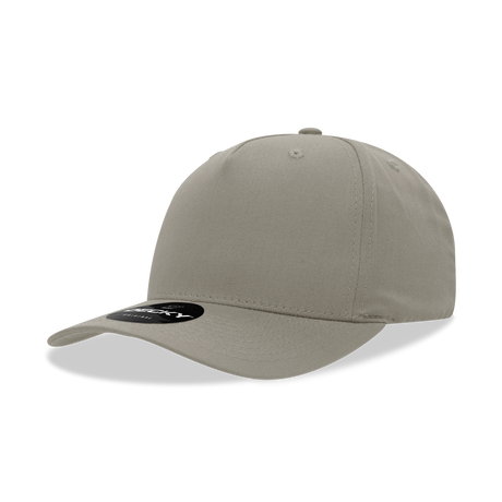 Decky 5 Panel Mid Profile Structured Cotton Blend Cap | Decky 6024