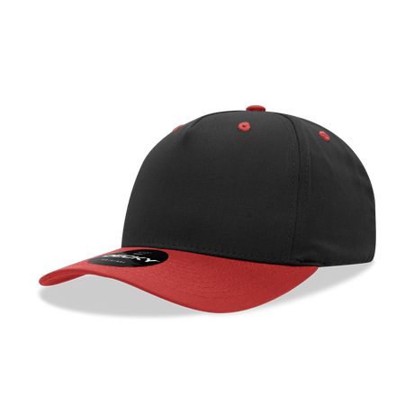 Decky 5 Panel Mid Profile Structured Cotton Blend Cap | Decky 6024