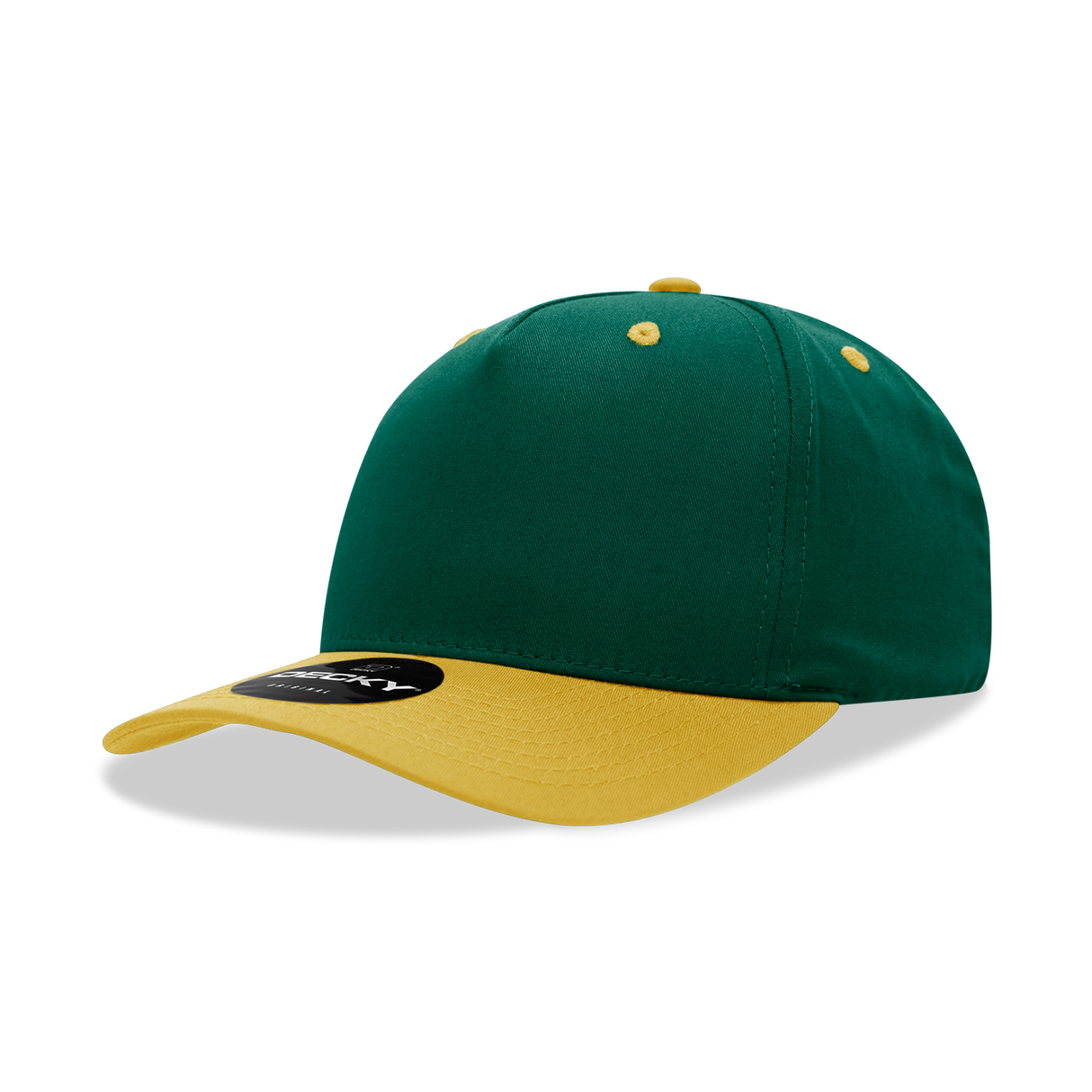 Decky 5 Panel Mid Profile Structured Cotton Blend Cap | Decky 6024