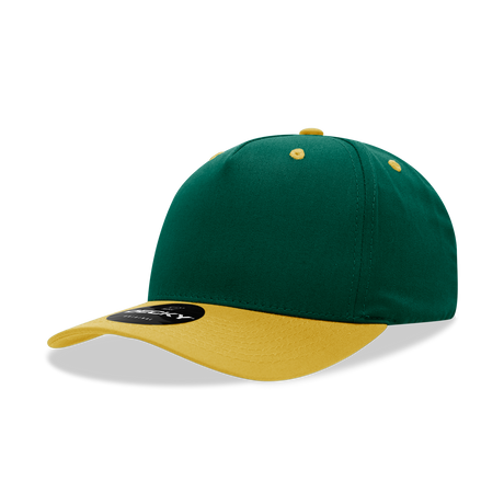 Decky 5 Panel Mid Profile Structured Cotton Blend Cap | Decky 6024