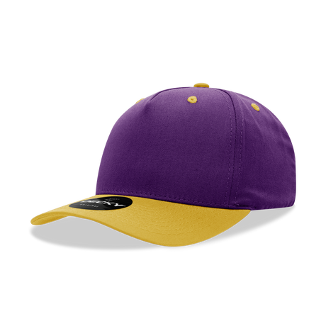 Decky 5 Panel Mid Profile Structured Cotton Blend Cap | Decky 6024
