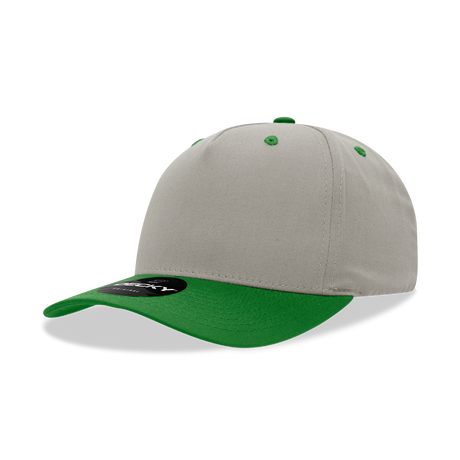 Decky 5 Panel Mid Profile Structured Cotton Blend Cap | Decky 6024